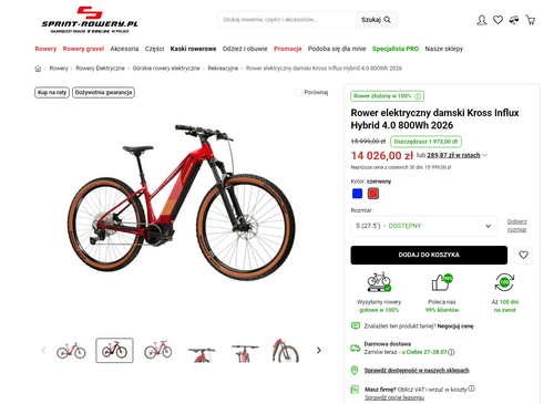Elektryczny góral z Polski na sporej promocji