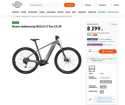 Elektryczny góral od Bulls w promocji